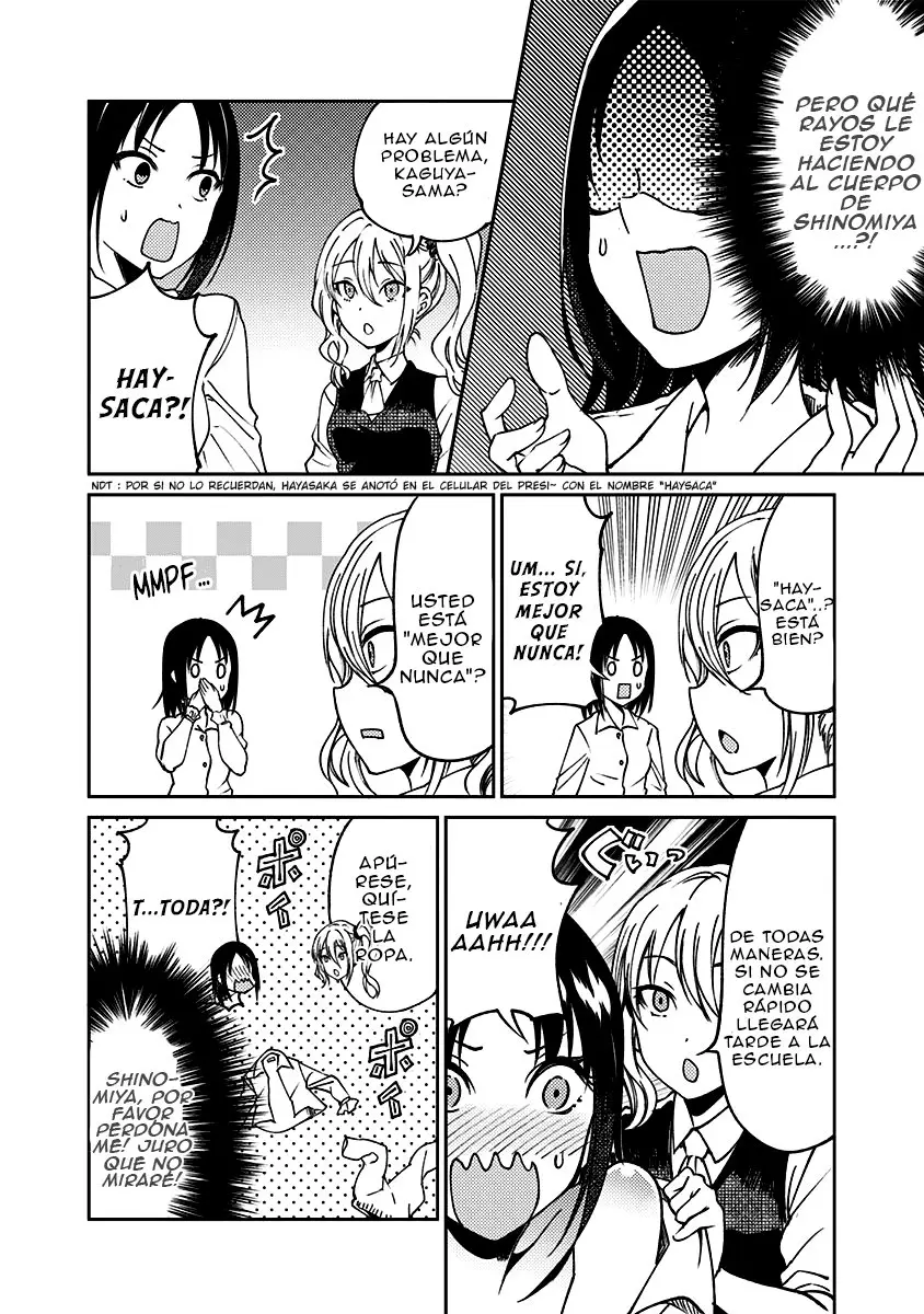 Kaguya-sama wa Kokurasetai Official Doujinshi (2018) - Capítulo 15 - Página 4 - LectorTMOo