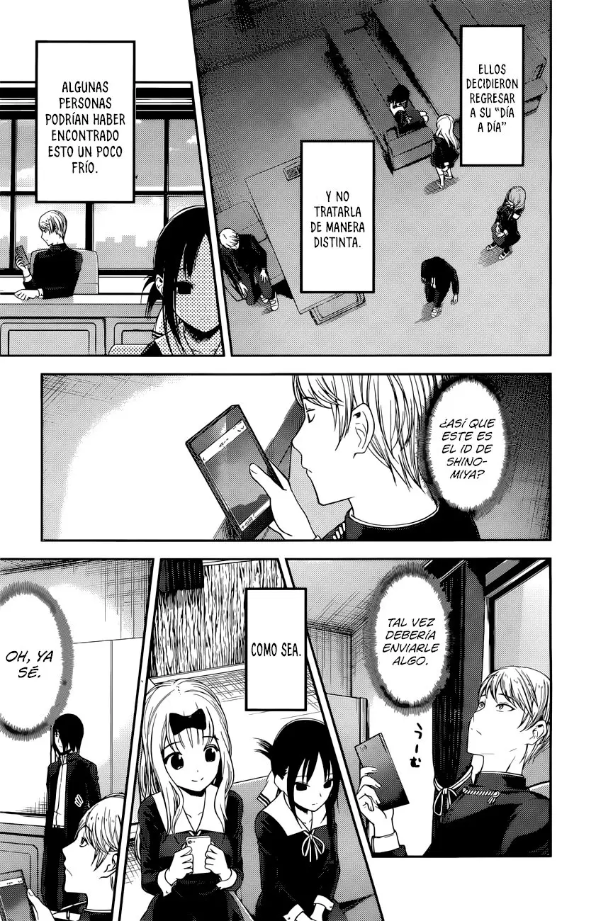Kaguya-sama wa Kokurasetai: Tensai-tachi no Renai Zunousen (2015) - Capítulo 101 - Página 9 - LectorTMOo