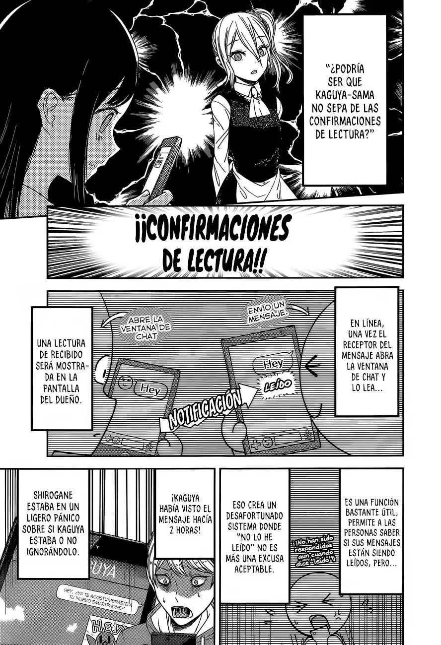 Kaguya-sama wa Kokurasetai: Tensai-tachi no Renai Zunousen (2015) - Capítulo 102 - Página 4 - LectorTMOo