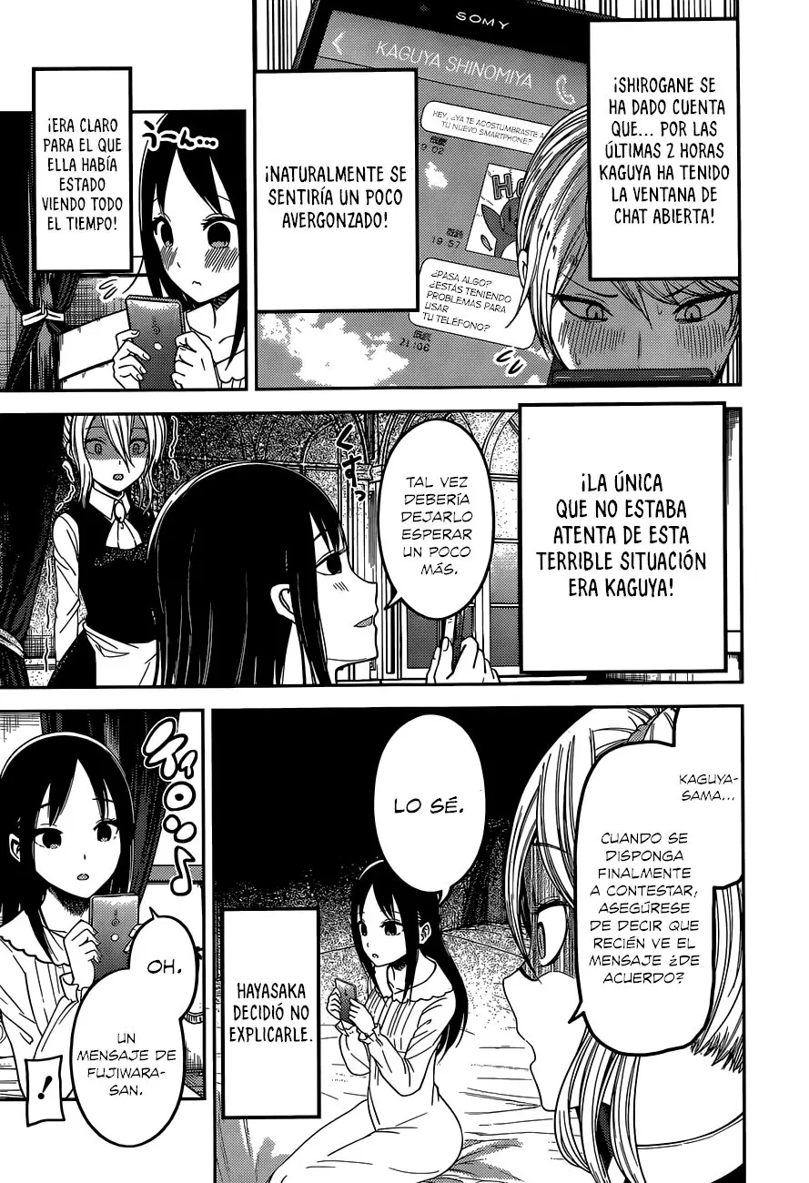 Kaguya-sama wa Kokurasetai: Tensai-tachi no Renai Zunousen (2015) - Capítulo 102 - Página 8 - LectorTMOo