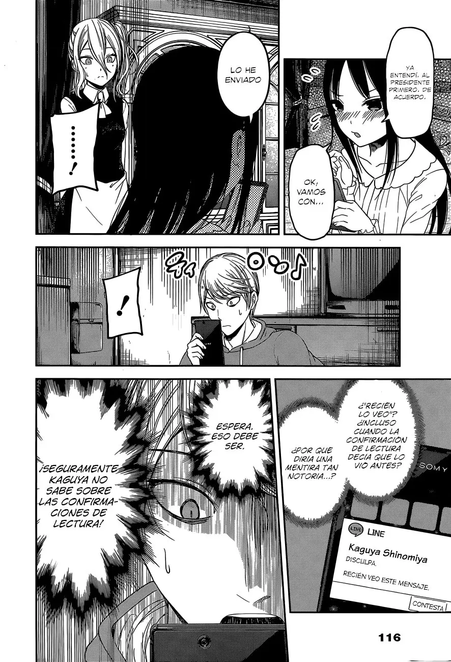 Kaguya-sama wa Kokurasetai: Tensai-tachi no Renai Zunousen (2015) - Capítulo 102 - Página 11 - LectorTMOo