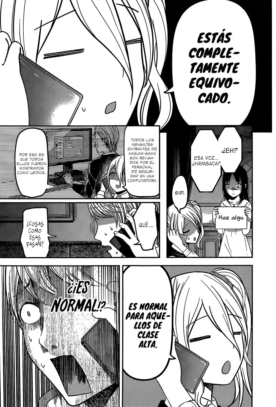 Kaguya-sama wa Kokurasetai: Tensai-tachi no Renai Zunousen (2015) - Capítulo 102 - Página 16 - LectorTMOo