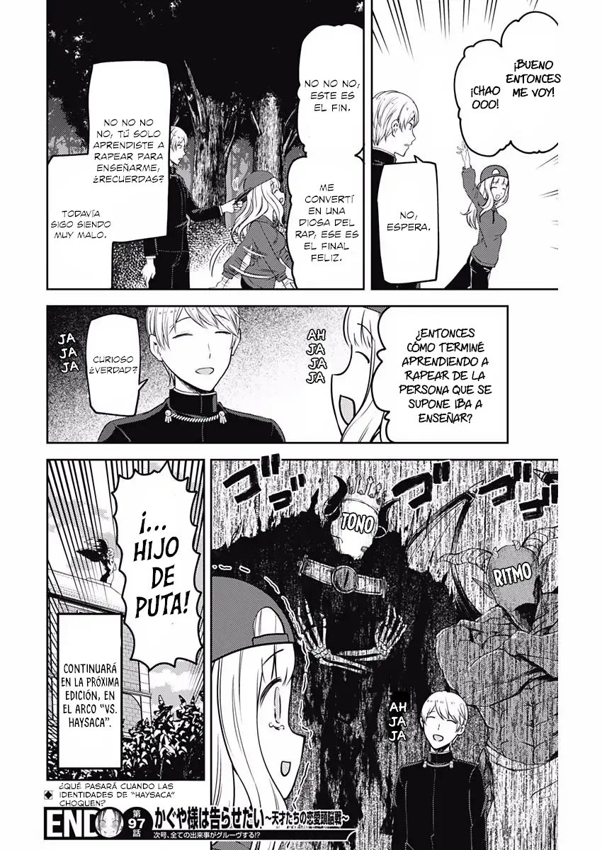 Kaguya-sama wa Kokurasetai: Tensai-tachi no Renai Zunousen (2015) - Capítulo 107 - Página 18 - LectorTMOo