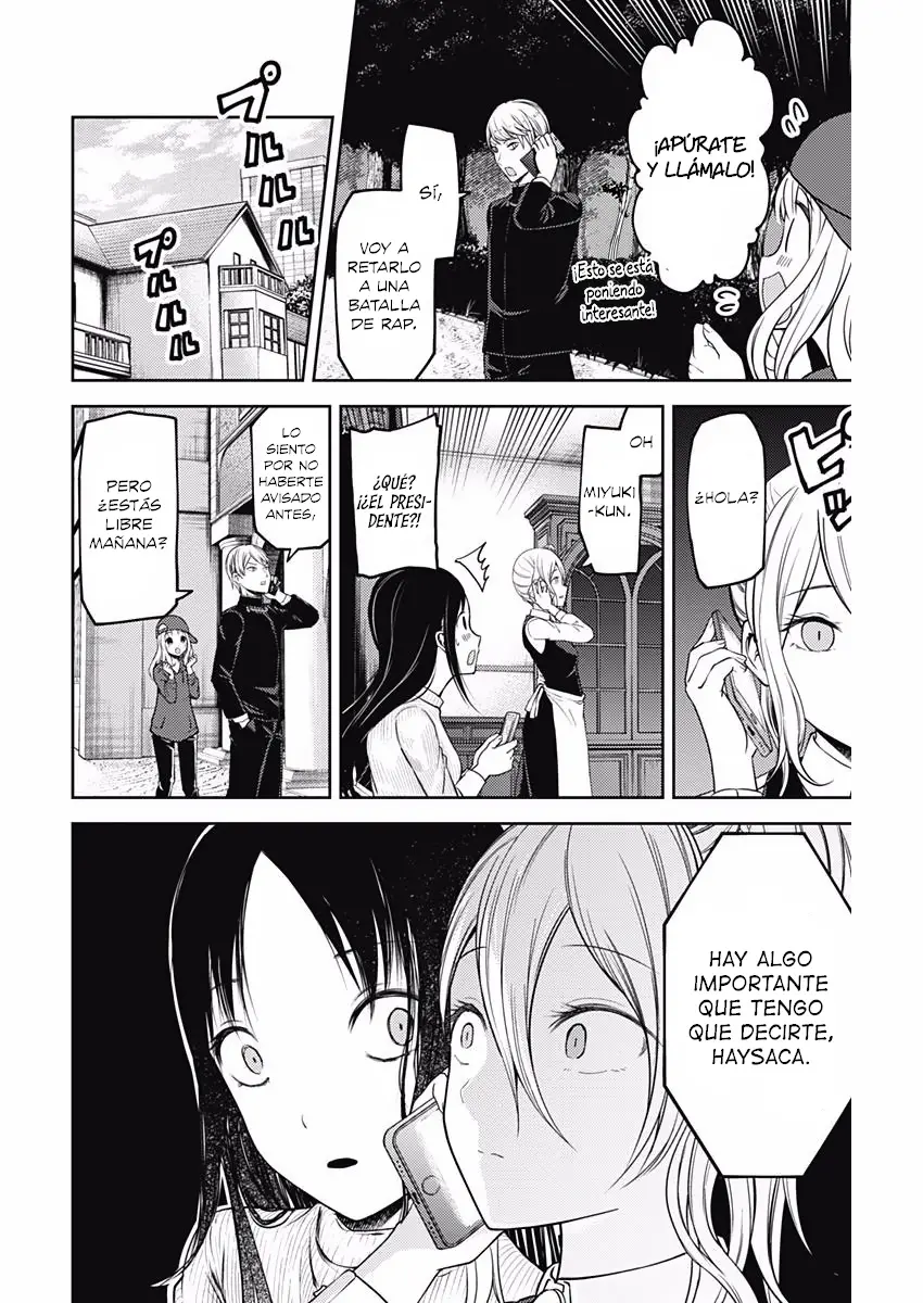 Kaguya-sama wa Kokurasetai: Tensai-tachi no Renai Zunousen (2015) - Capítulo 108 - Página 4 - LectorTMOo