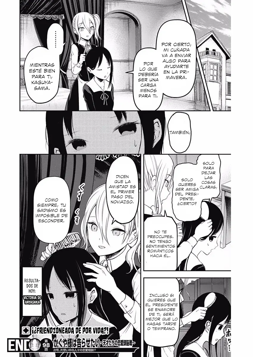 Kaguya-sama wa Kokurasetai: Tensai-tachi no Renai Zunousen (2015) - Capítulo 108 - Página 18 - LectorTMOo