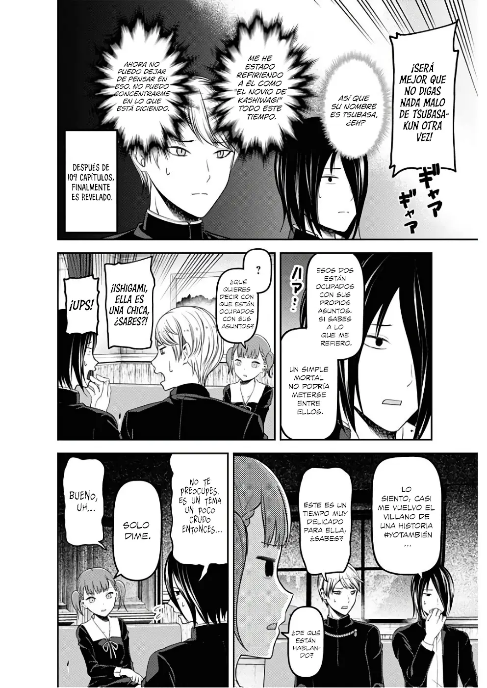 Kaguya-sama wa Kokurasetai: Tensai-tachi no Renai Zunousen (2015) - Capítulo 109 - Página 8 - LectorTMOo