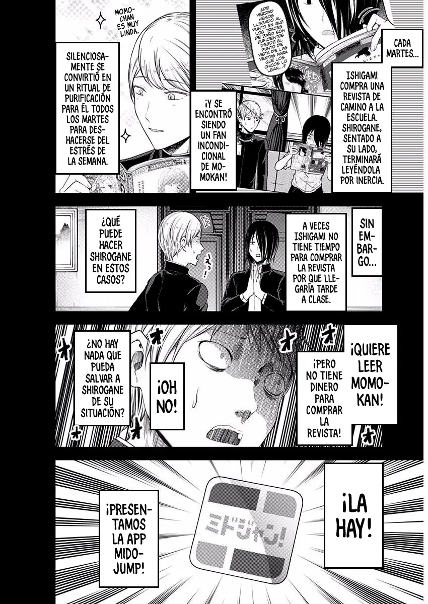 Kaguya-sama wa Kokurasetai: Tensai-tachi no Renai Zunousen (2015) - Capítulo 110 - Página 6 - LectorTMOo