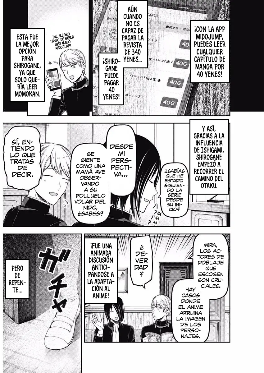 Kaguya-sama wa Kokurasetai: Tensai-tachi no Renai Zunousen (2015) - Capítulo 110 - Página 7 - LectorTMOo