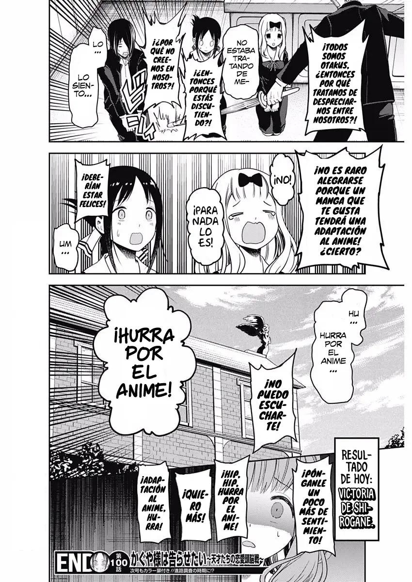 Kaguya-sama wa Kokurasetai: Tensai-tachi no Renai Zunousen (2015) - Capítulo 110 - Página 20 - LectorTMOo