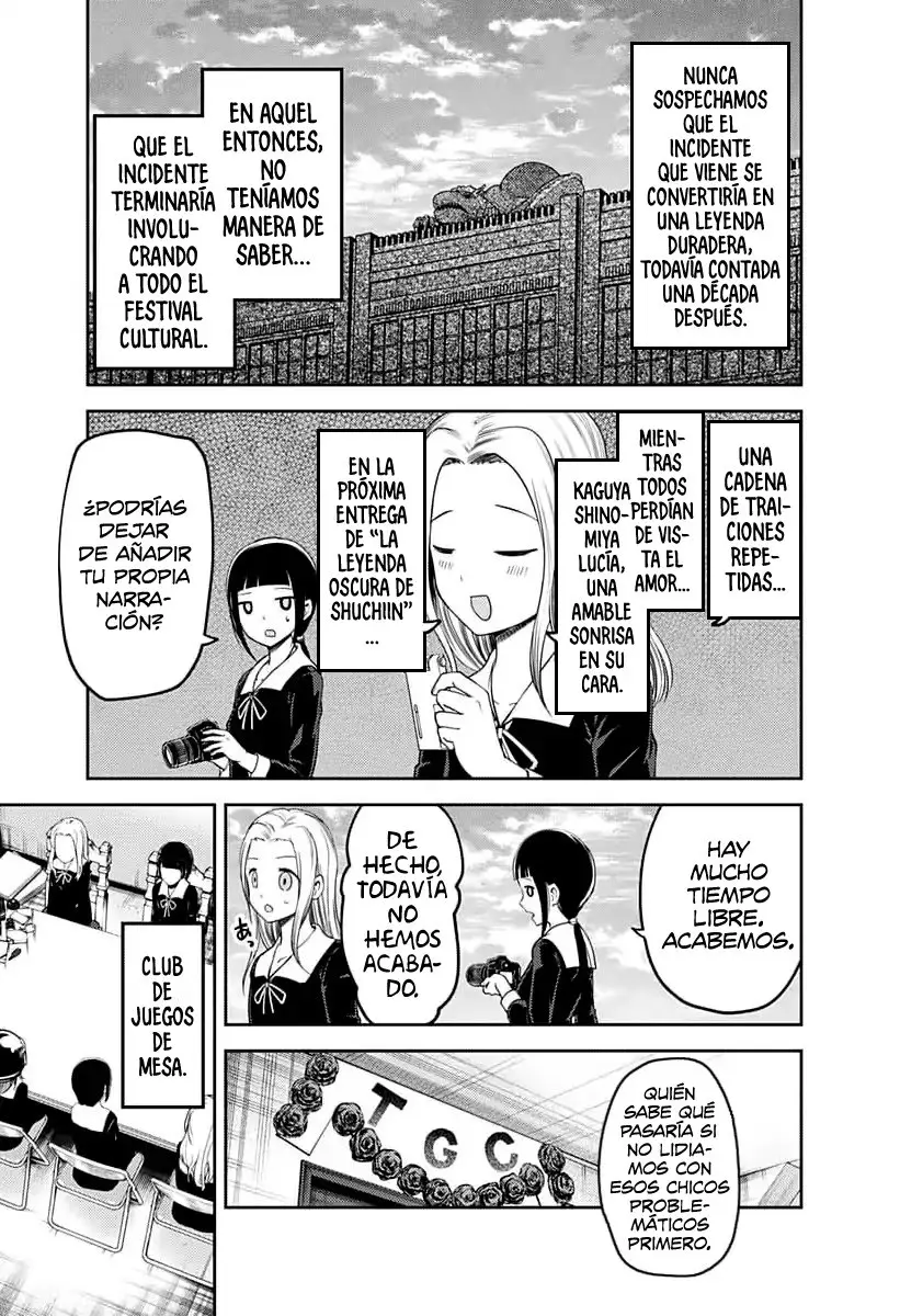Kaguya-sama wa Kokurasetai: Tensai-tachi no Renai Zunousen (2015) - Capítulo 116 - Página 18 - LectorTMOo