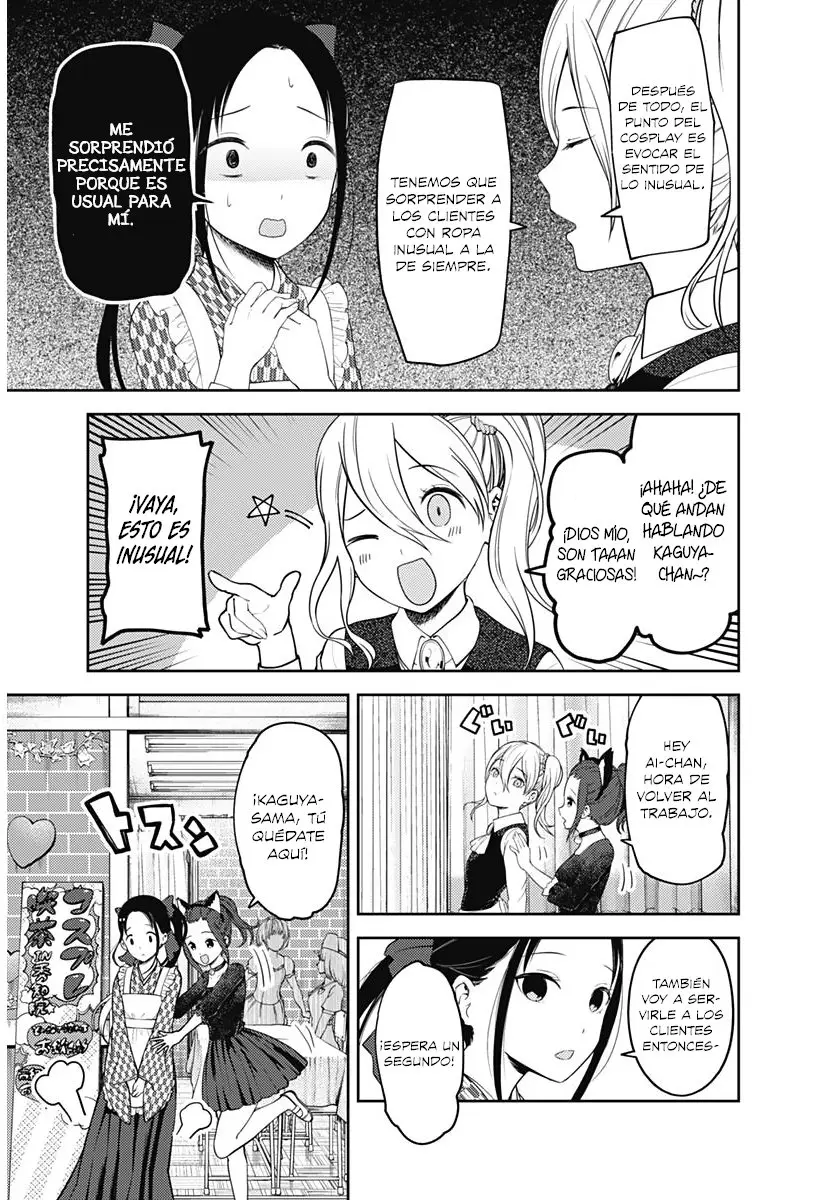 Kaguya-sama wa Kokurasetai: Tensai-tachi no Renai Zunousen (2015) - Capítulo 123 - Página 4 - LectorTMOo