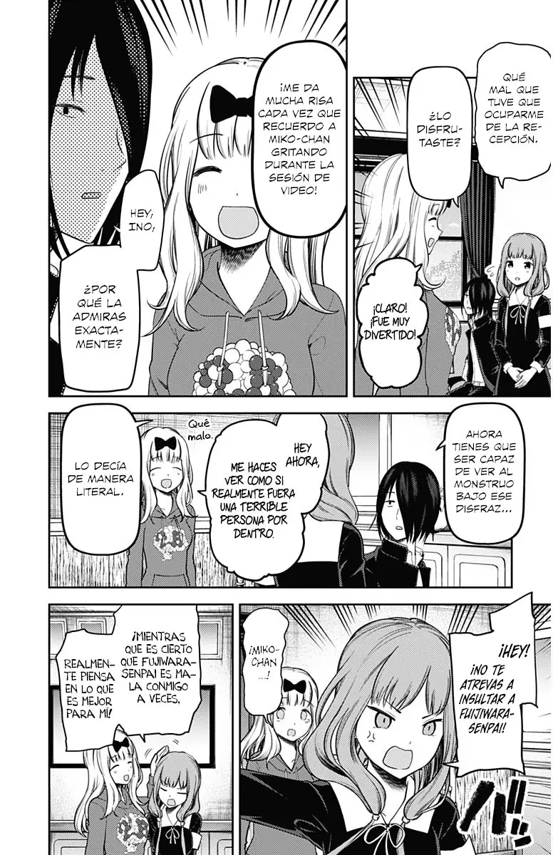 Kaguya-sama wa Kokurasetai: Tensai-tachi no Renai Zunousen (2015) - Capítulo 128 - Página 3 - LectorTMOo