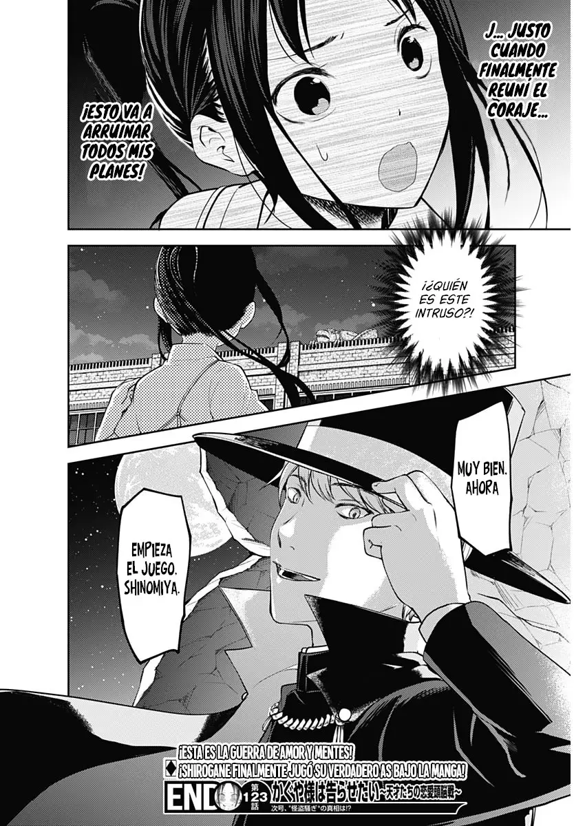 Kaguya-sama wa Kokurasetai: Tensai-tachi no Renai Zunousen (2015) - Capítulo 133 - Página 16 - LectorTMOo