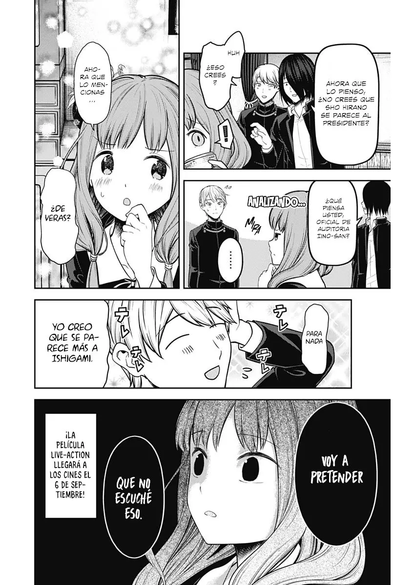 Kaguya-sama wa Kokurasetai: Tensai-tachi no Renai Zunousen (2015) - Capítulo 140 - Página 6 - LectorTMOo