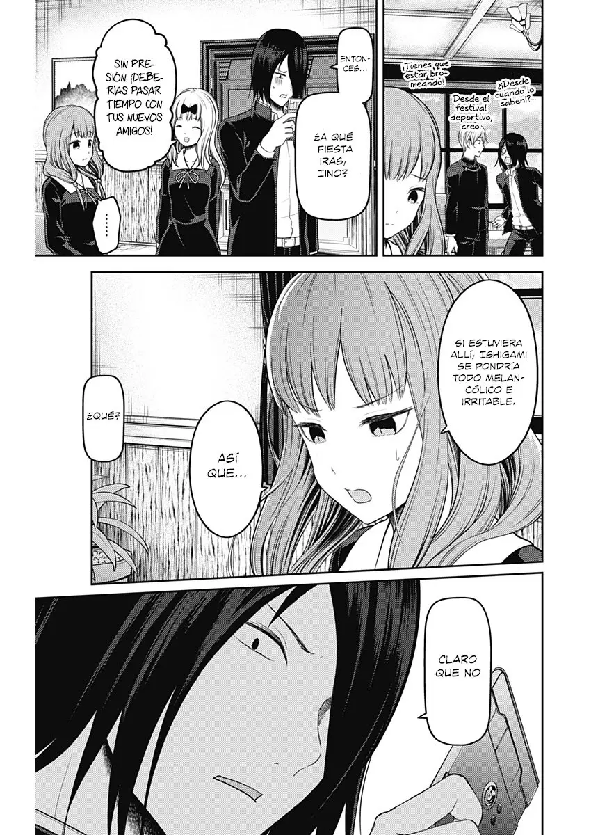 Kaguya-sama wa Kokurasetai: Tensai-tachi no Renai Zunousen (2015) - Capítulo 140 - Página 17 - LectorTMOo