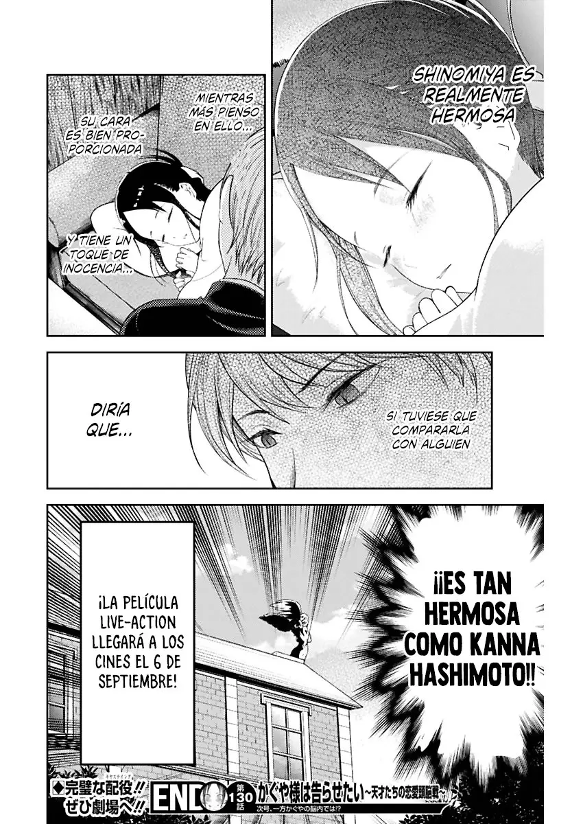 Kaguya-sama wa Kokurasetai: Tensai-tachi no Renai Zunousen (2015) - Capítulo 140 - Página 20 - LectorTMOo
