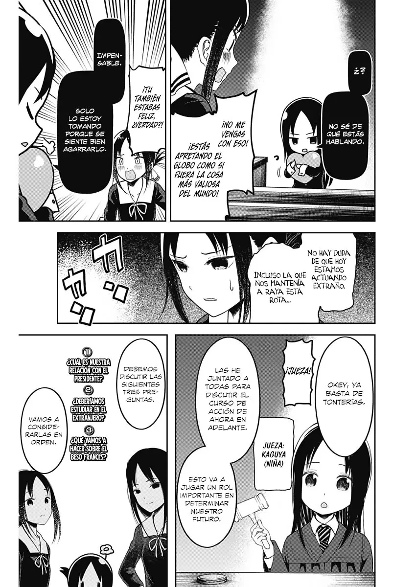 Kaguya-sama wa Kokurasetai: Tensai-tachi no Renai Zunousen (2015) - Capítulo 141 - Página 6 - LectorTMOo