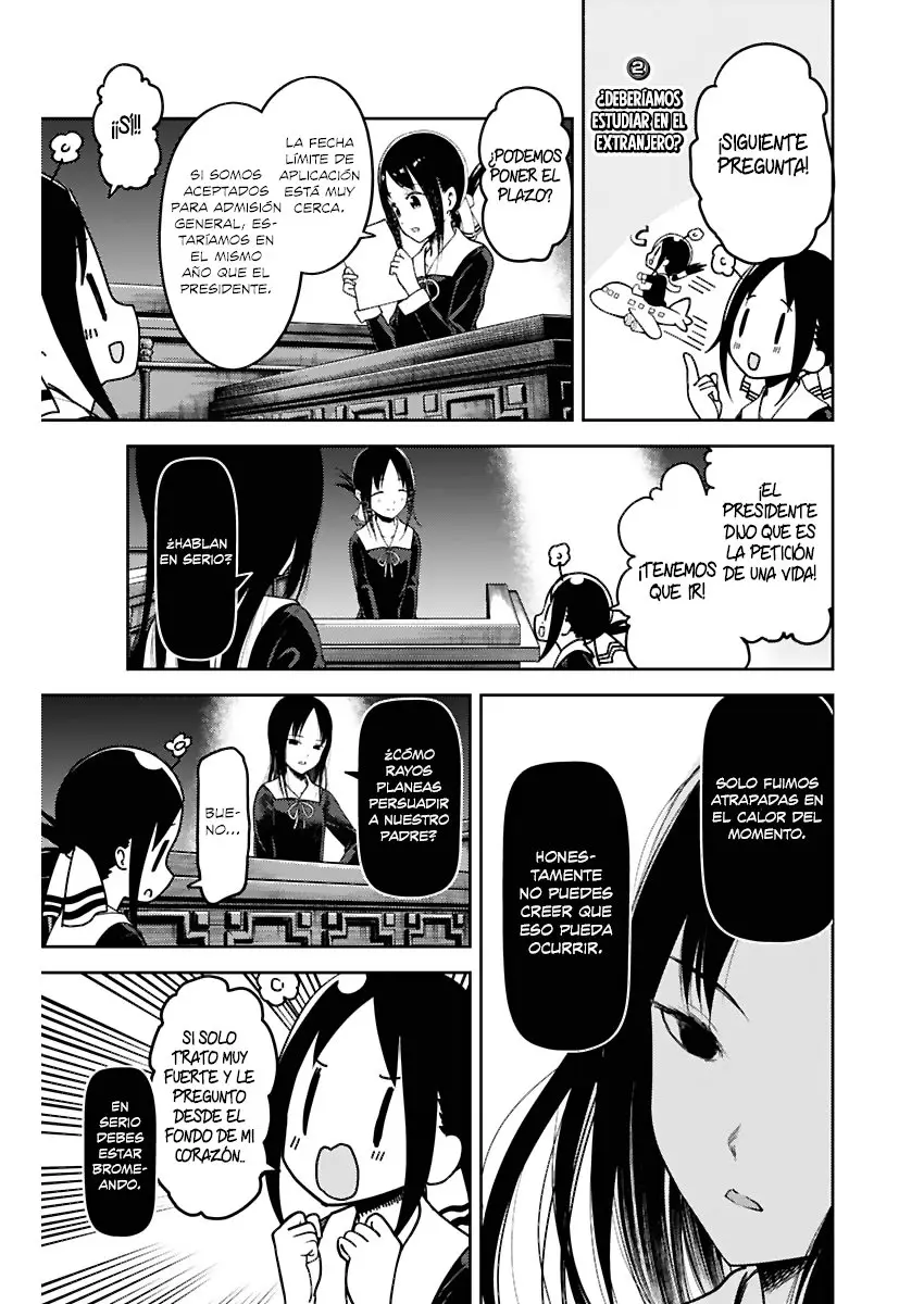 Kaguya-sama wa Kokurasetai: Tensai-tachi no Renai Zunousen (2015) - Capítulo 141 - Página 8 - LectorTMOo