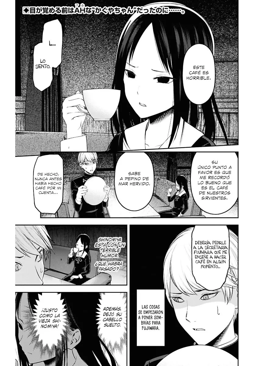 Kaguya-sama wa Kokurasetai: Tensai-tachi no Renai Zunousen (2015) - Capítulo 142 - Página 3 - LectorTMOo