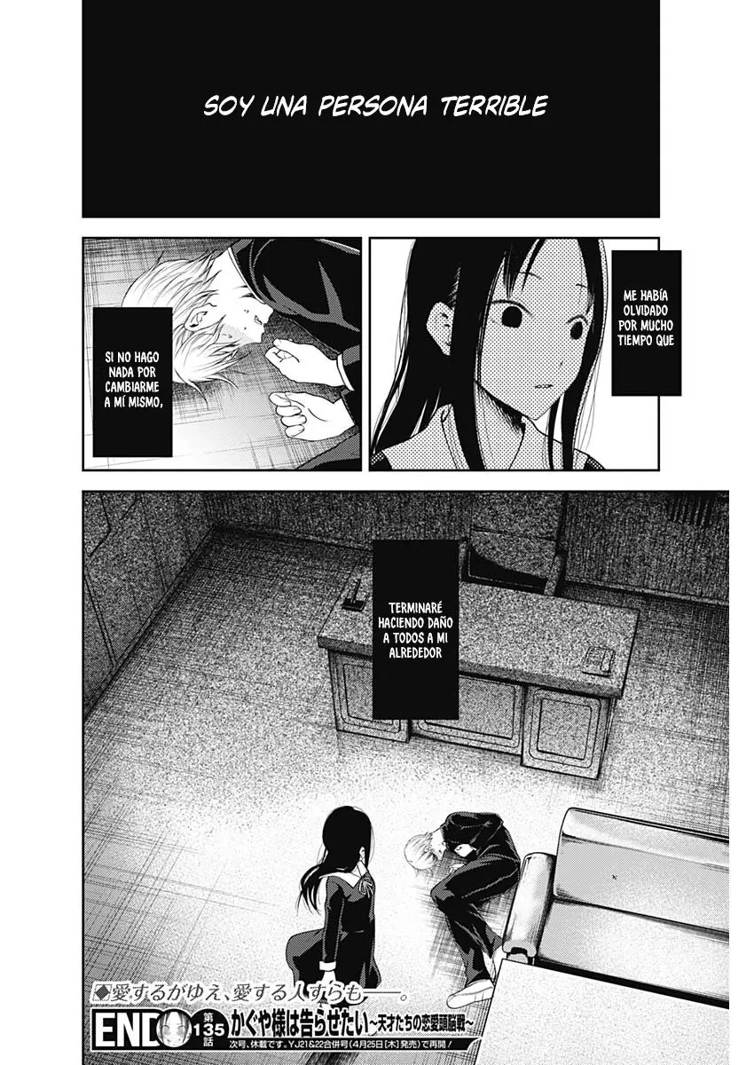 Kaguya-sama wa Kokurasetai: Tensai-tachi no Renai Zunousen (2015) - Capítulo 145 - Página 16 - LectorTMOo