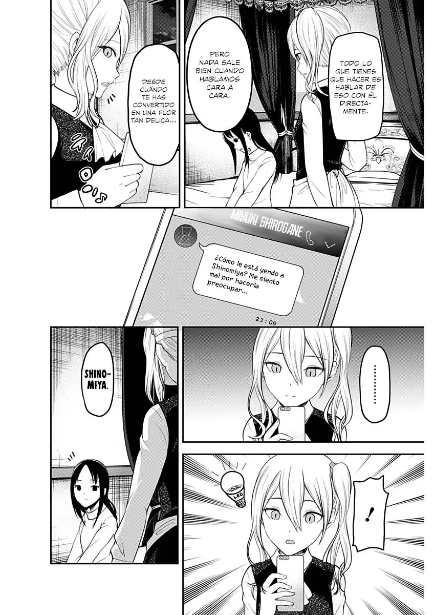 Kaguya-sama wa Kokurasetai: Tensai-tachi no Renai Zunousen (2015) - Capítulo 148 - Página 5 - LectorTMOo