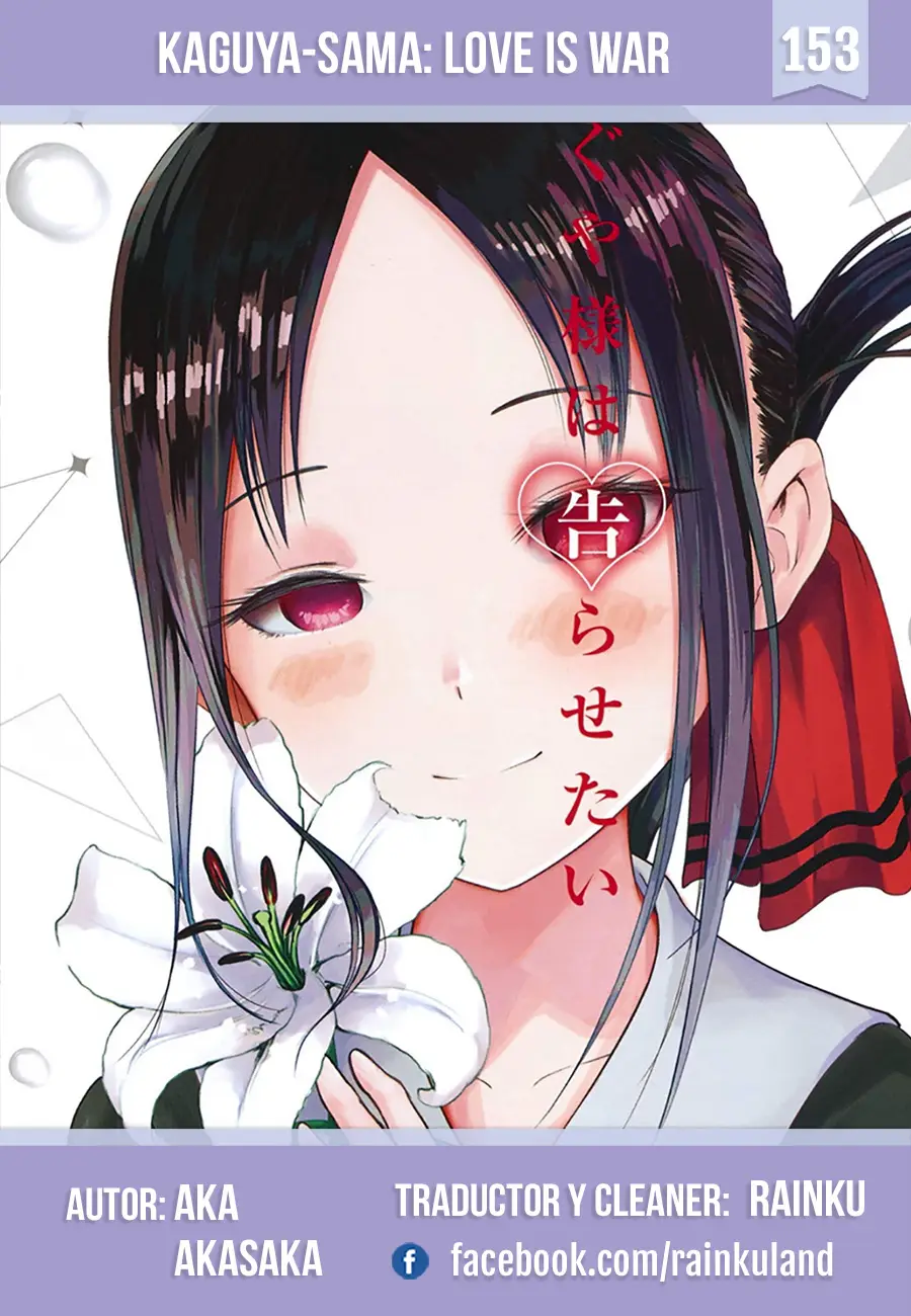 Kaguya-sama wa Kokurasetai: Tensai-tachi no Renai Zunousen (2015) - Capítulo 153 - Página 1 - LectorTMOo