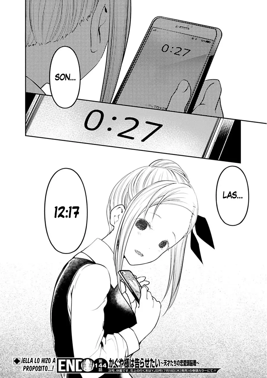Kaguya-sama wa Kokurasetai: Tensai-tachi no Renai Zunousen (2015) - Capítulo 154 - Página 19 - LectorTMOo