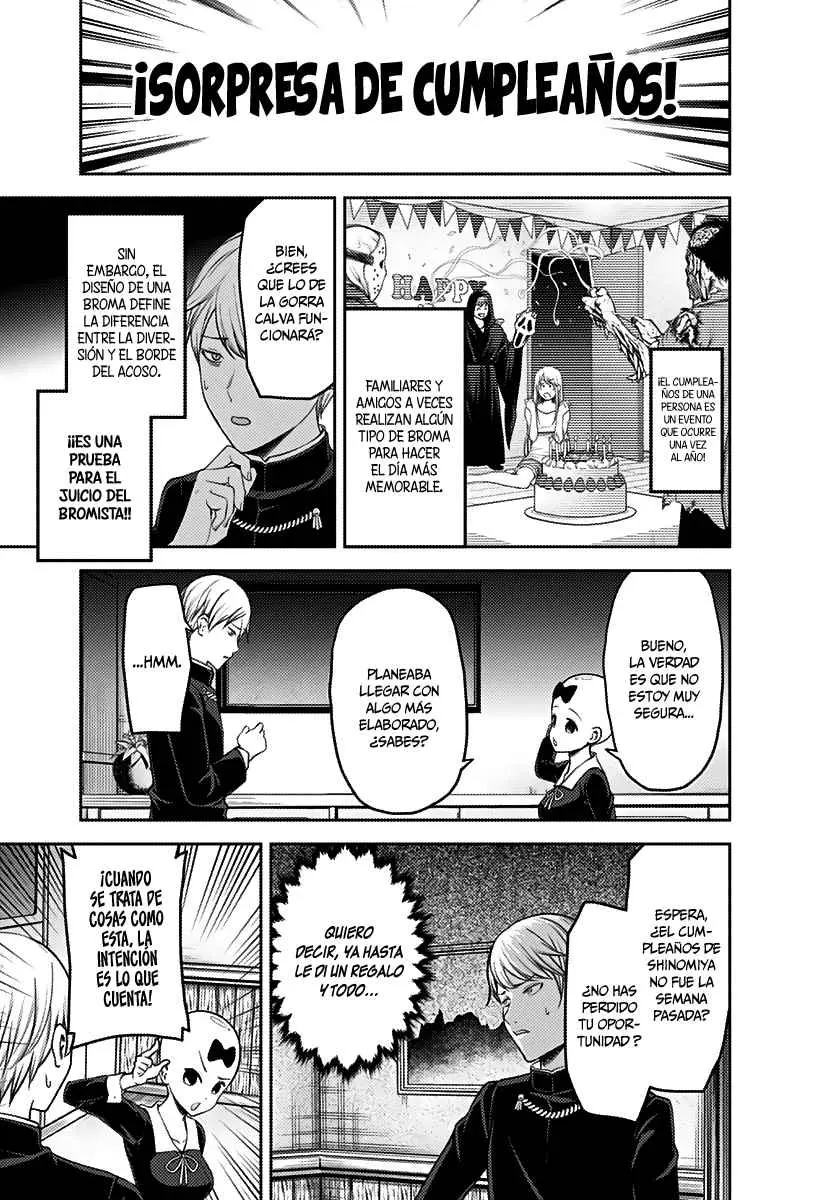Kaguya-sama wa Kokurasetai: Tensai-tachi no Renai Zunousen (2015) - Capítulo 163 - Página 4 - LectorTMOo
