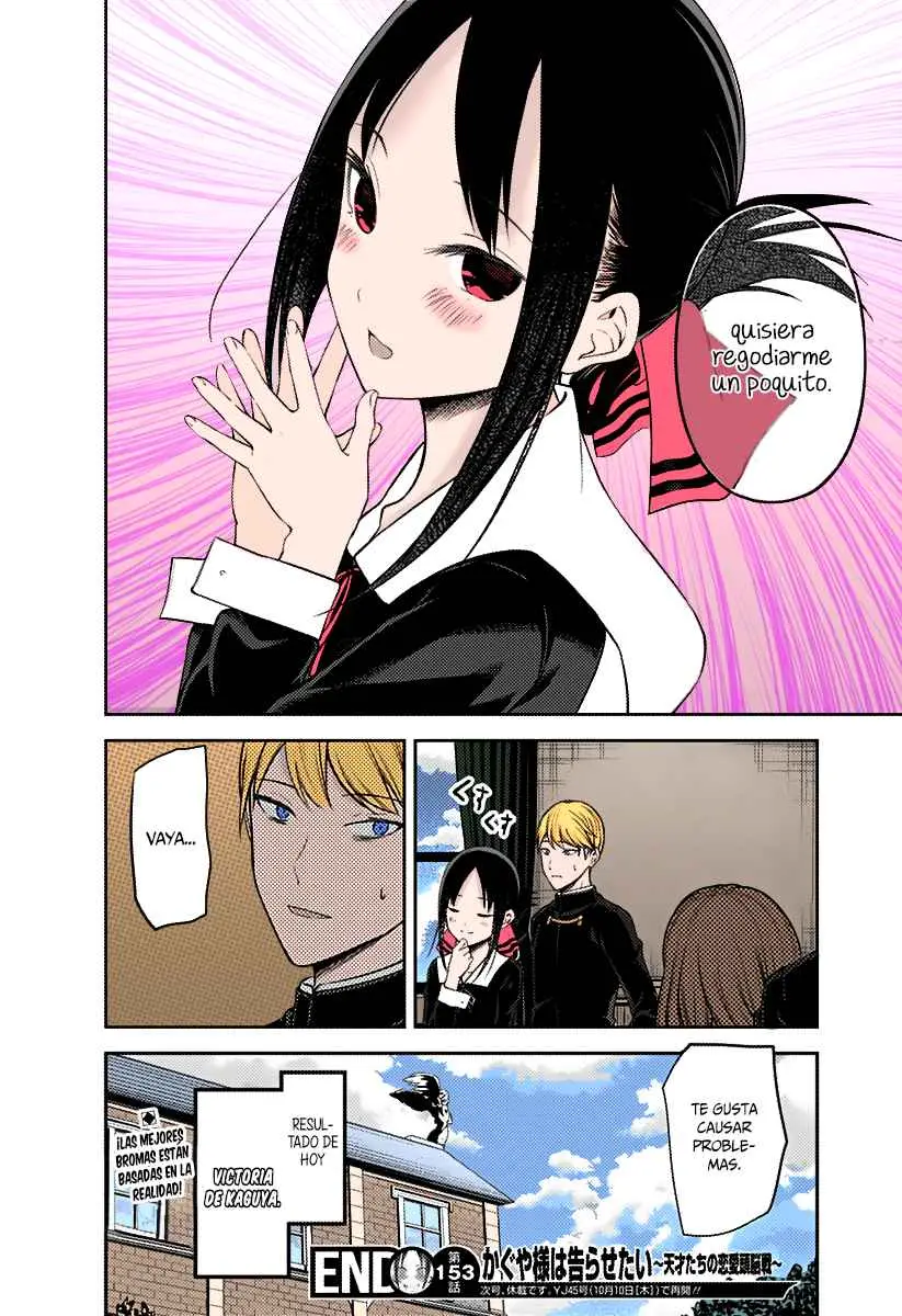 Kaguya-sama wa Kokurasetai: Tensai-tachi no Renai Zunousen (2015) - Capítulo 163 - Página 19 - LectorTMOo