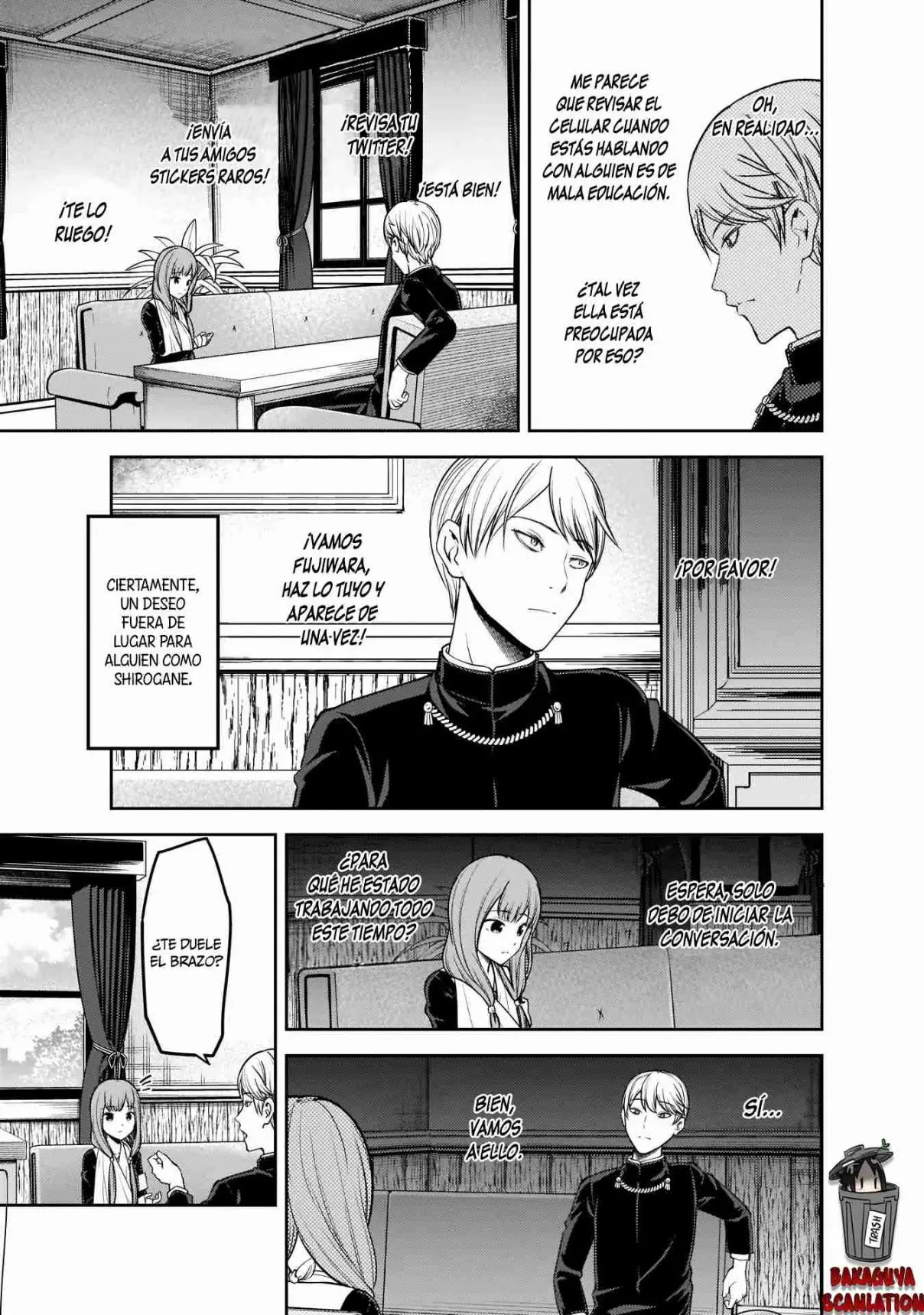 Kaguya-sama wa Kokurasetai: Tensai-tachi no Renai Zunousen (2015) - Capítulo 165 - Página 6 - LectorTMOo