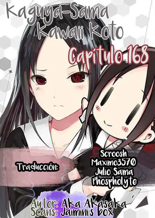 Kaguya-sama wa Kokurasetai: Tensai-tachi no Renai Zunousen (2015) - Capítulo 168 - Página 1 - LectorTMOo