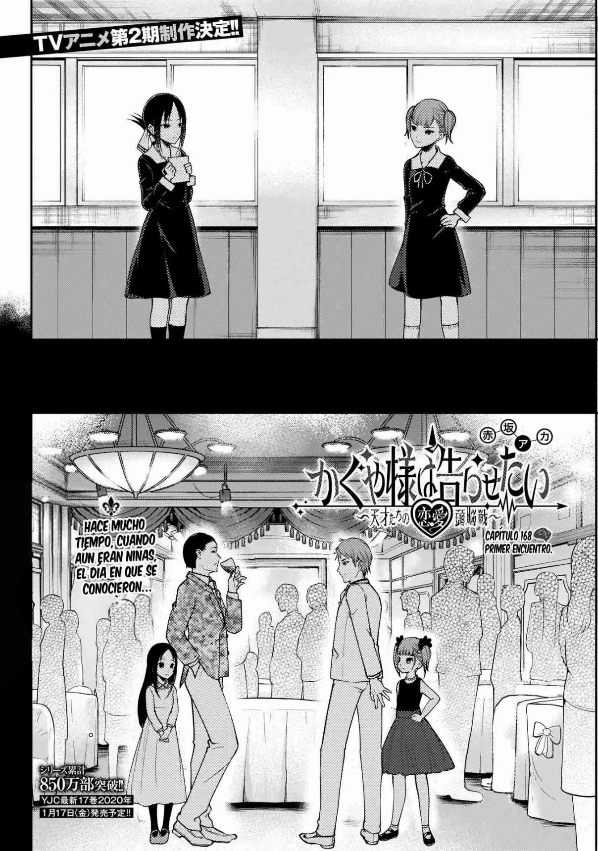Kaguya-sama wa Kokurasetai: Tensai-tachi no Renai Zunousen (2015) - Capítulo 168 - Página 3 - LectorTMOo
