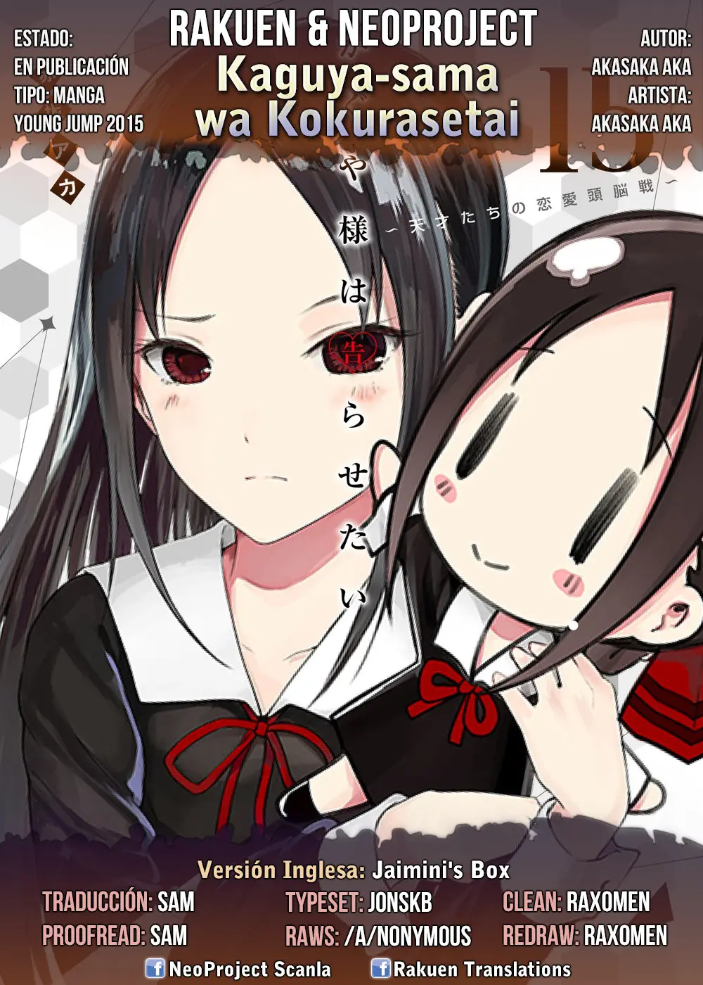 Kaguya-sama wa Kokurasetai: Tensai-tachi no Renai Zunousen (2015) - Capítulo 171.5 - Página 11 - LectorTMOo