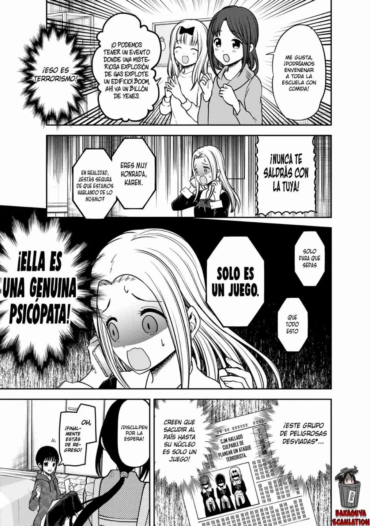 Kaguya-sama wa Kokurasetai: Tensai-tachi no Renai Zunousen (2015) - Capítulo 171 - Página 14 - LectorTMOo