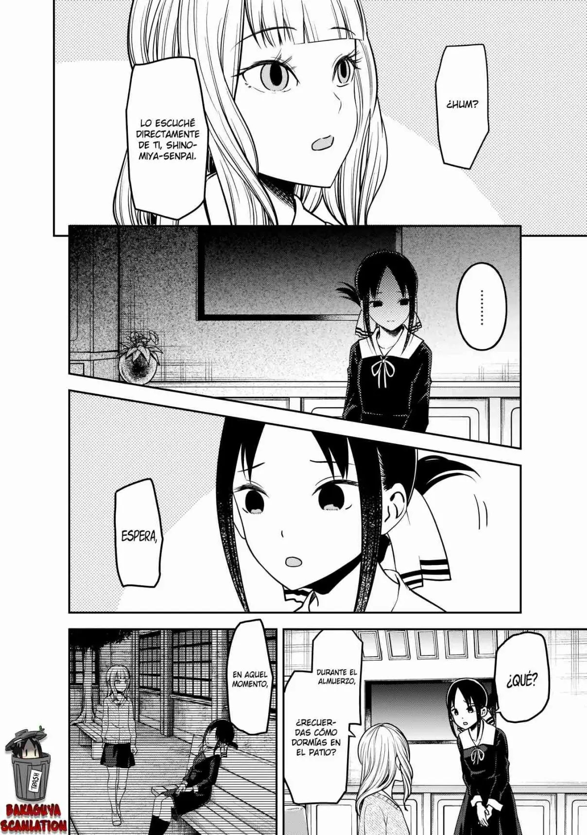 Kaguya-sama wa Kokurasetai: Tensai-tachi no Renai Zunousen (2015) - Capítulo 172 - Página 9 - LectorTMOo