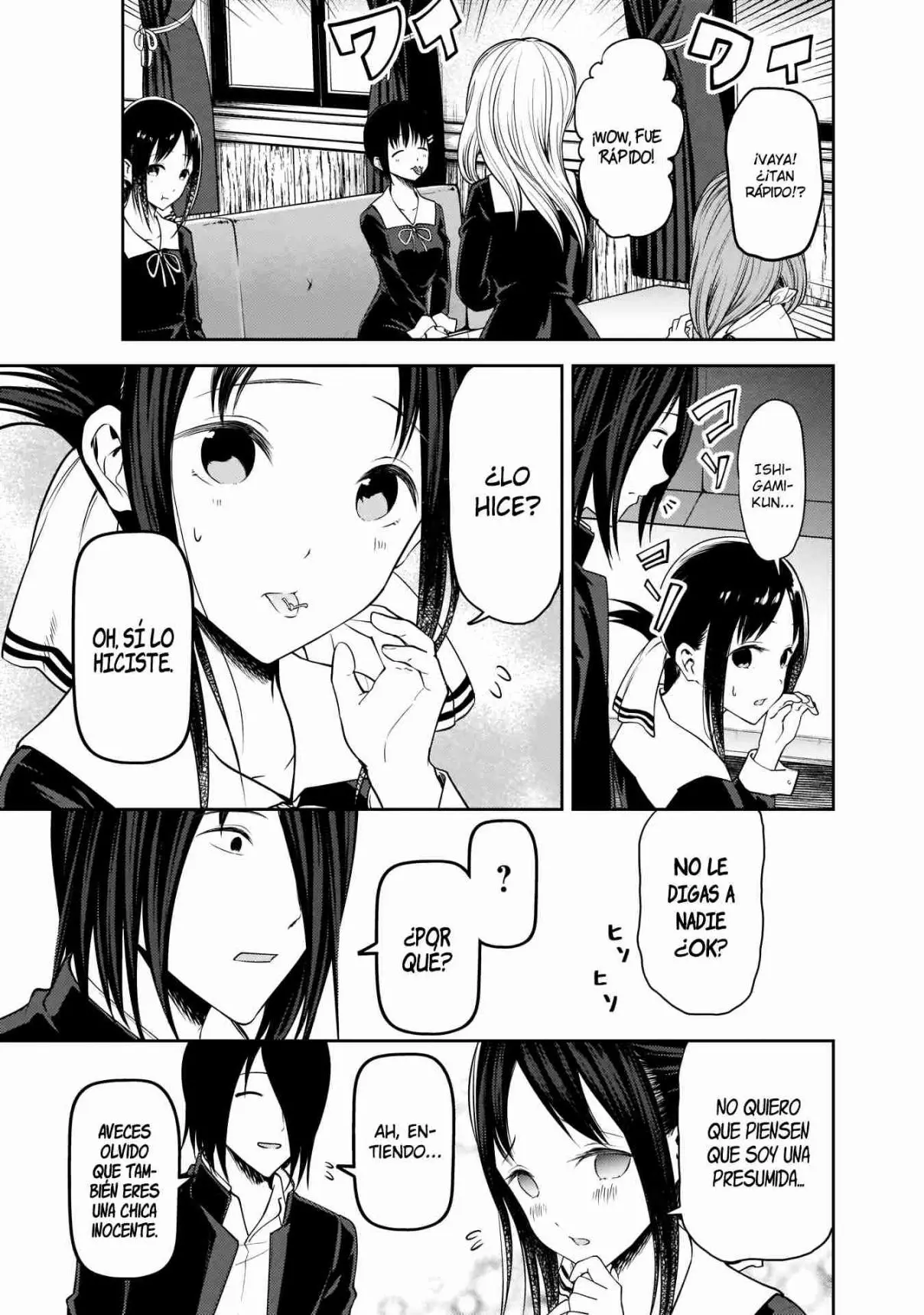 Kaguya-sama wa Kokurasetai: Tensai-tachi no Renai Zunousen (2015) - Capítulo 173 - Página 6 - LectorTMOo