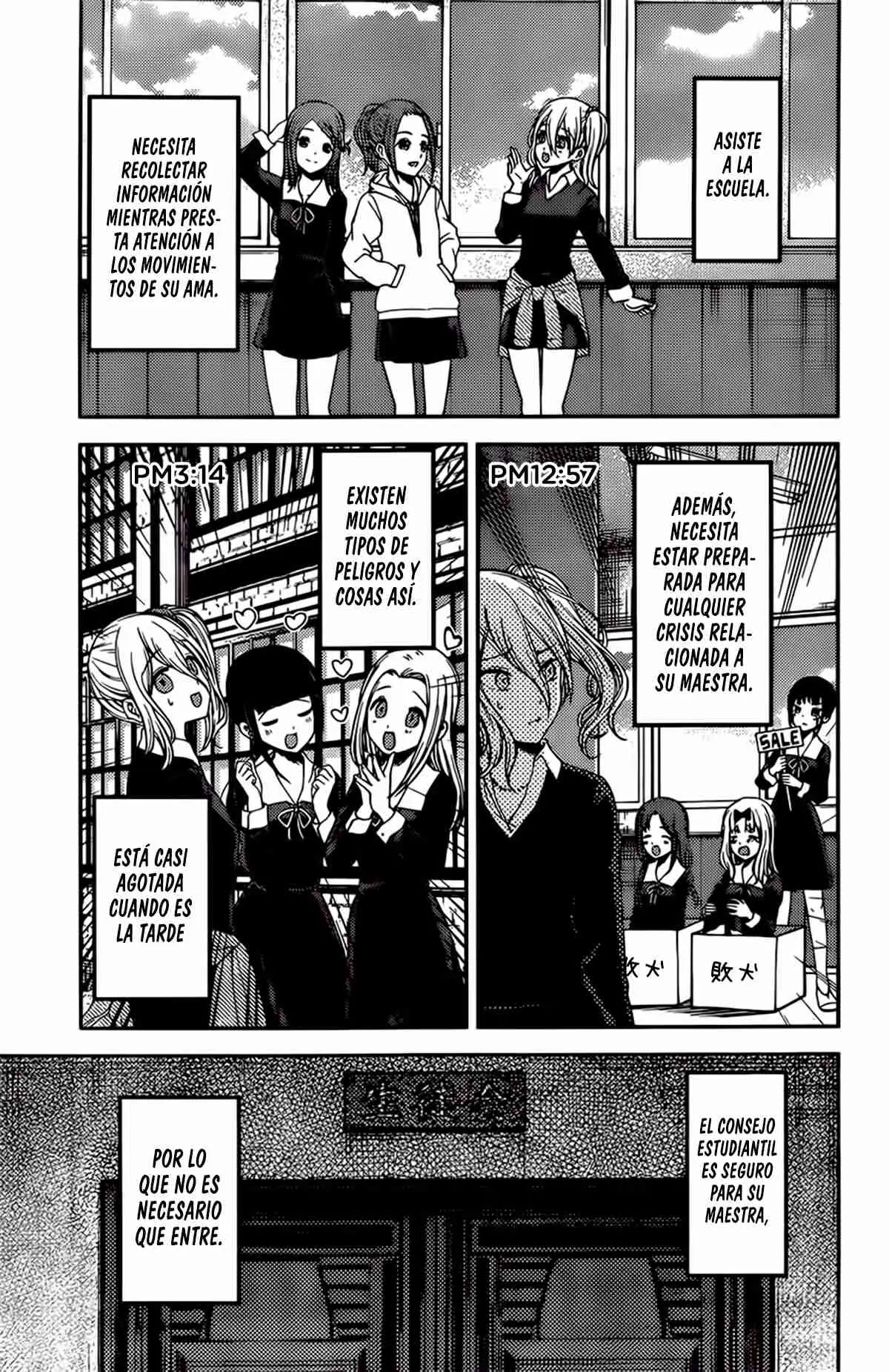 Kaguya-sama wa Kokurasetai: Tensai-tachi no Renai Zunousen (2015) - Capítulo 179 - Página 9 - LectorTMOo