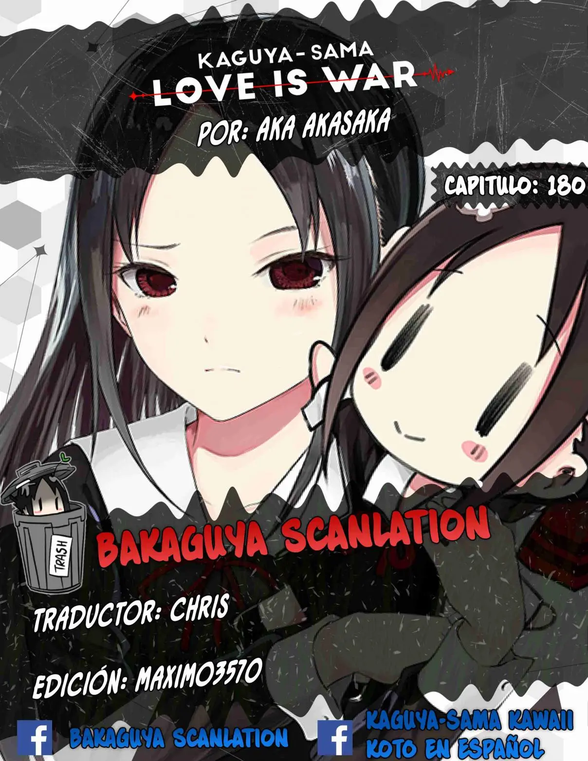 Kaguya-sama wa Kokurasetai: Tensai-tachi no Renai Zunousen (2015) - Capítulo 180 - Página 1 - LectorTMOo