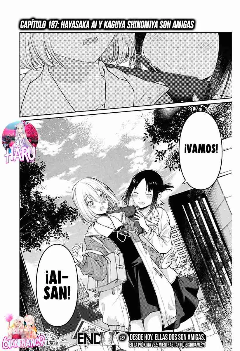 Kaguya-sama wa Kokurasetai: Tensai-tachi no Renai Zunousen (2015) - Capítulo 187 - Página 19 - LectorTMOo