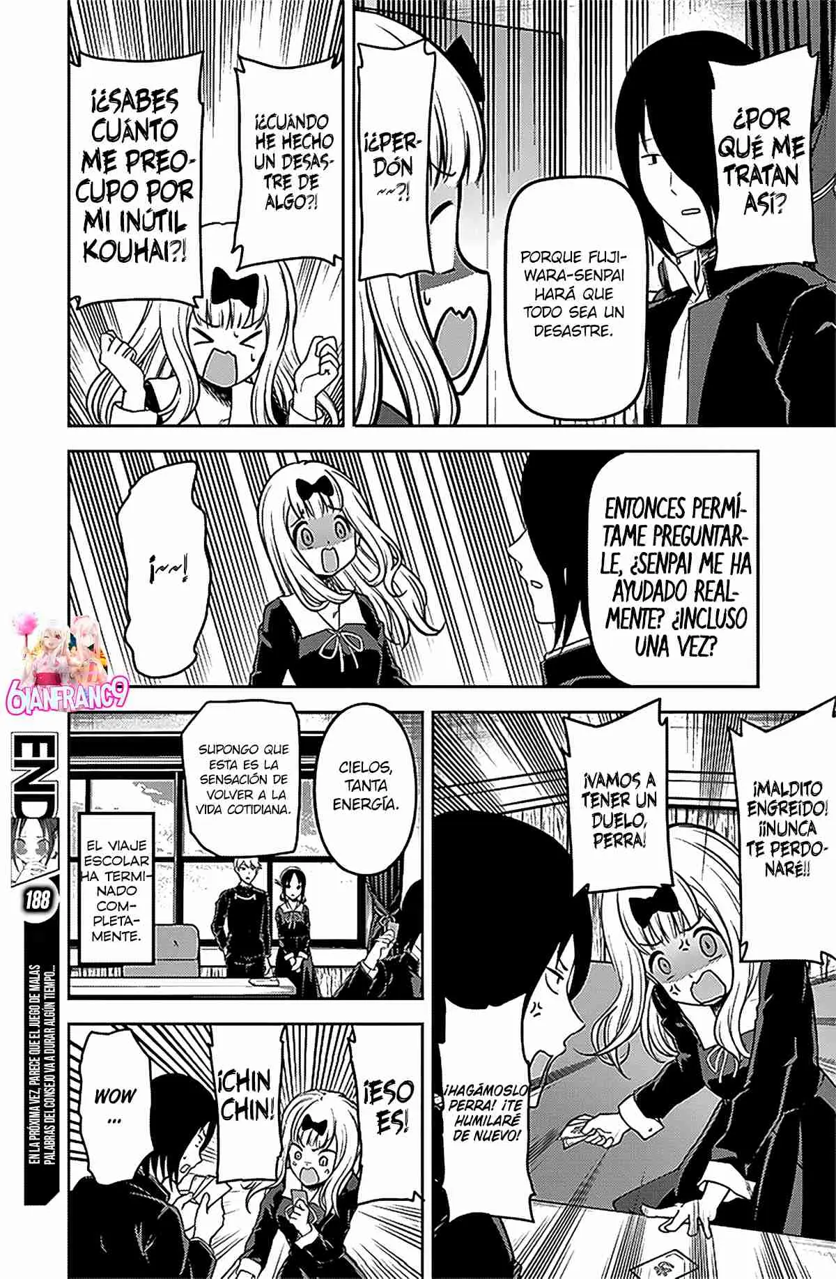 Kaguya-sama wa Kokurasetai: Tensai-tachi no Renai Zunousen (2015) - Capítulo 188 - Página 38 - LectorTMOo