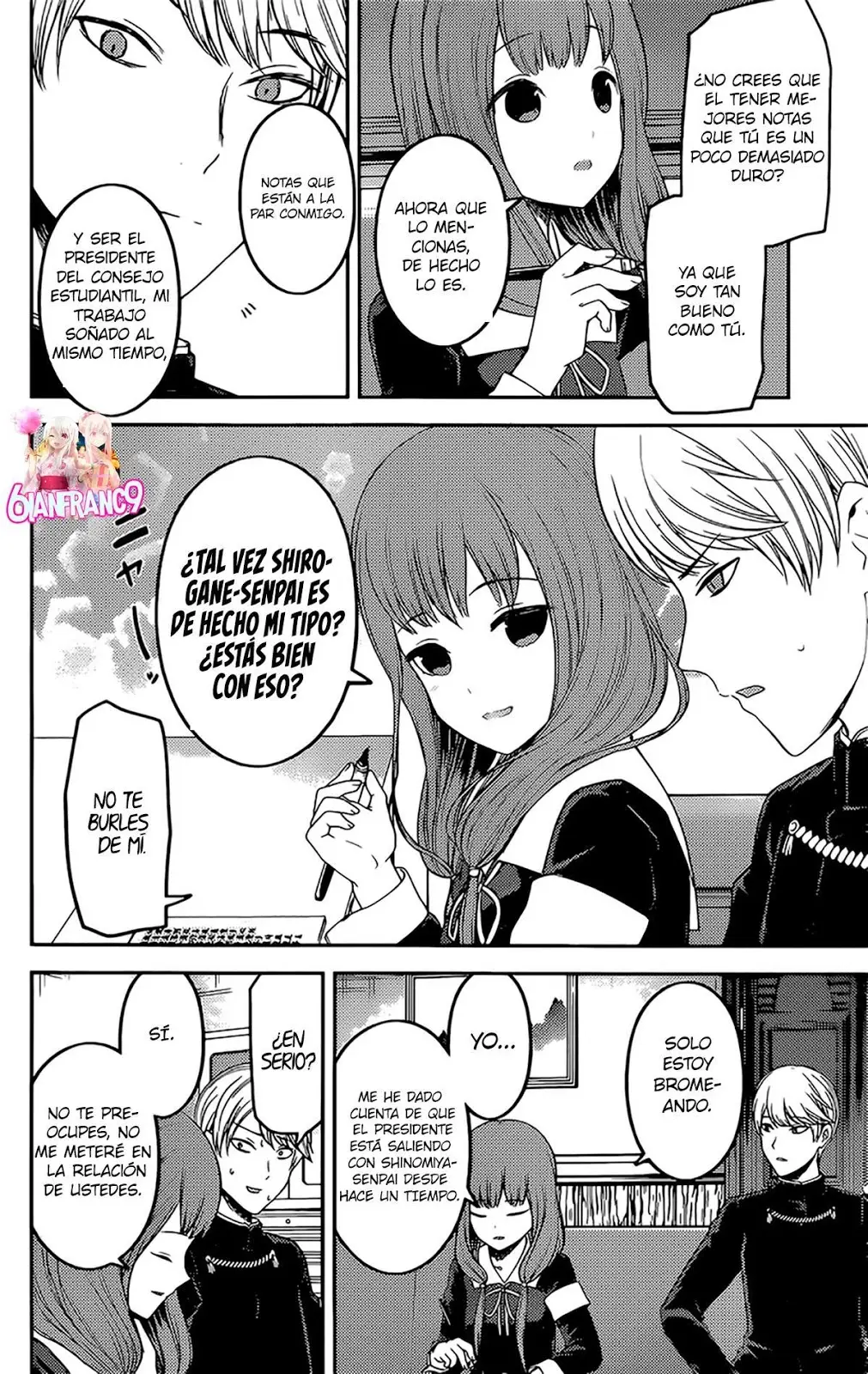 Kaguya-sama wa Kokurasetai: Tensai-tachi no Renai Zunousen (2015) - Capítulo 190 - Página 9 - LectorTMOo