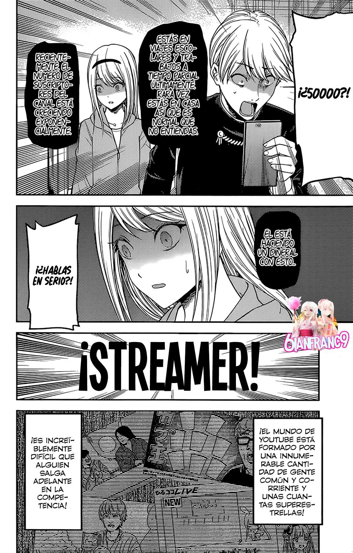 Kaguya-sama wa Kokurasetai: Tensai-tachi no Renai Zunousen (2015) - Capítulo 191 - Página 7 - LectorTMOo