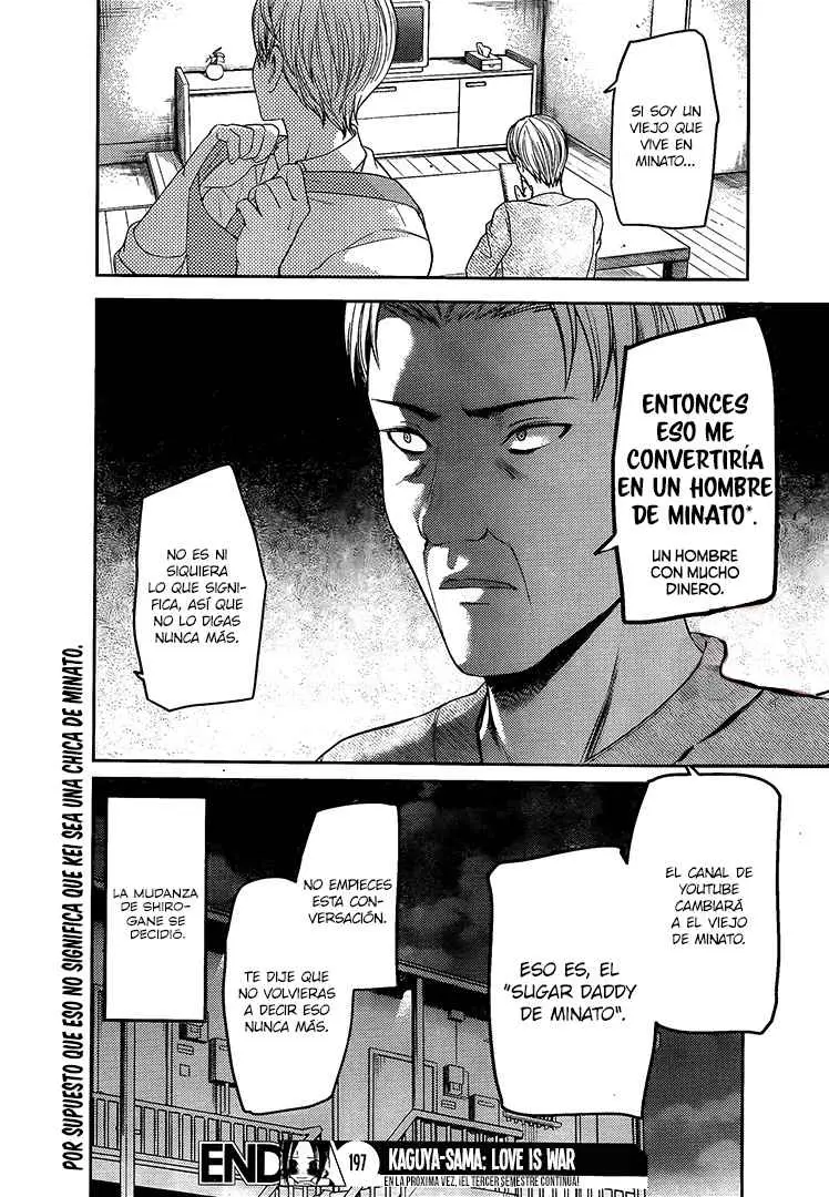 Kaguya-sama wa Kokurasetai: Tensai-tachi no Renai Zunousen (2015) - Capítulo 197 - Página 19 - LectorTMOo