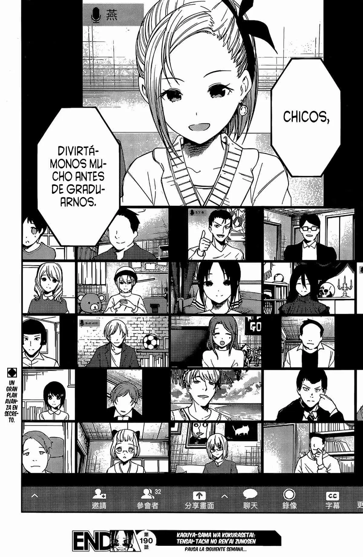Kaguya-sama wa Kokurasetai: Tensai-tachi no Renai Zunousen (2015) - Capítulo 200 - Página 20 - LectorTMOo