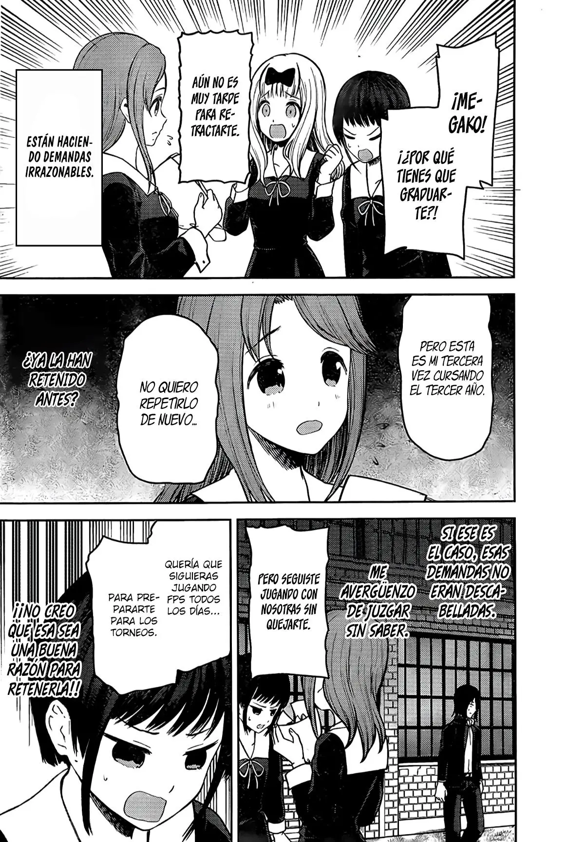 Kaguya-sama wa Kokurasetai: Tensai-tachi no Renai Zunousen (2015) - Capítulo 202 - Página 7 - LectorTMOo