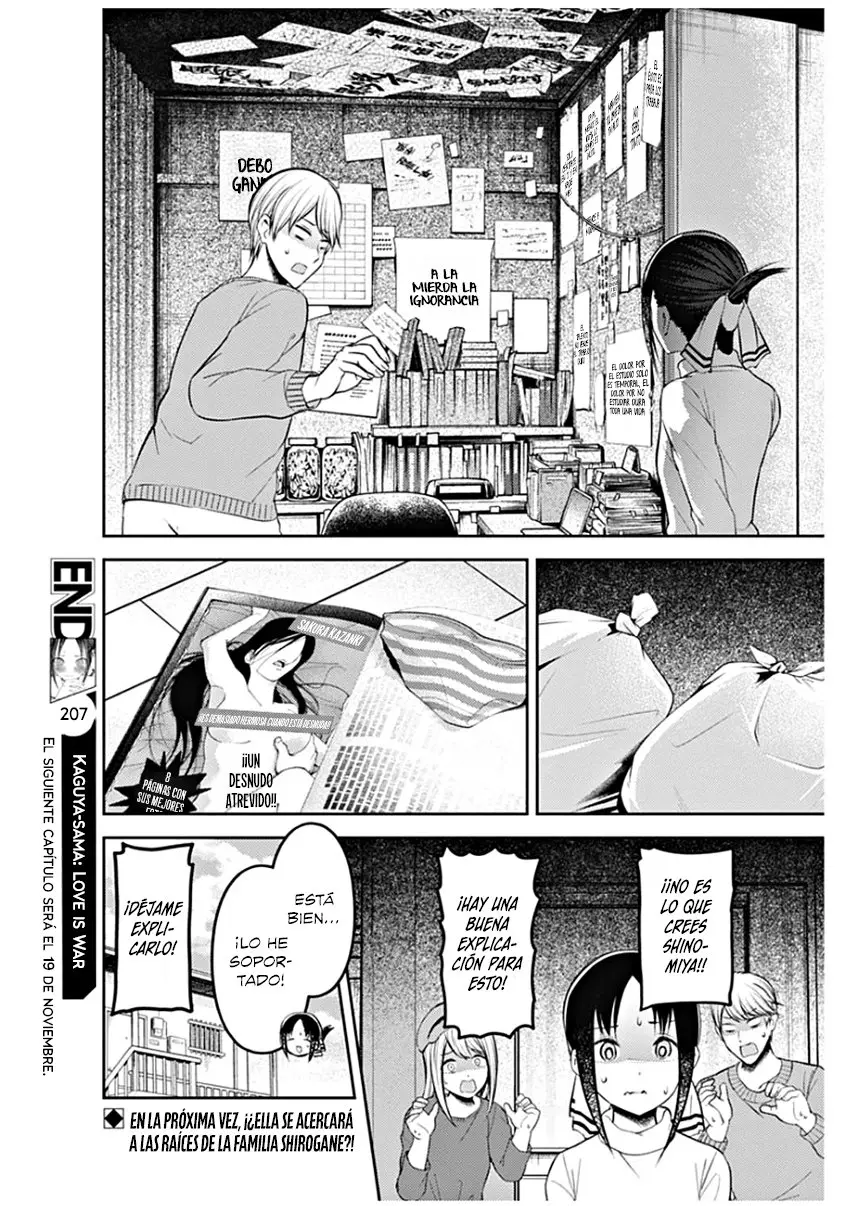Kaguya-sama wa Kokurasetai: Tensai-tachi no Renai Zunousen (2015) - Capítulo 207 - Página 19 - LectorTMOo