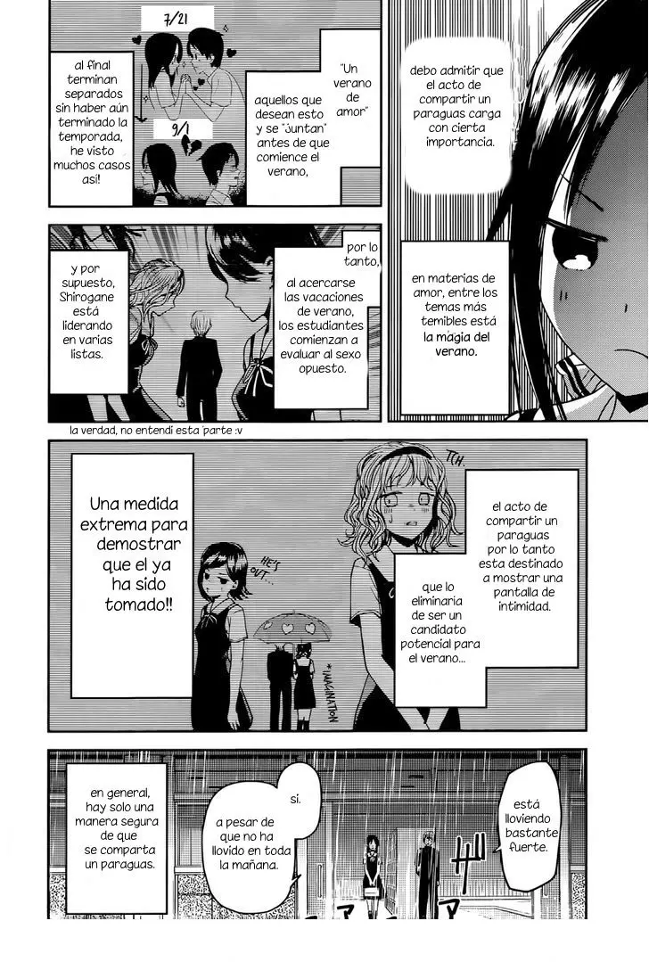 Kaguya-sama wa Kokurasetai: Tensai-tachi no Renai Zunousen (2015) - Capítulo 21 - Página 5 - LectorTMOo