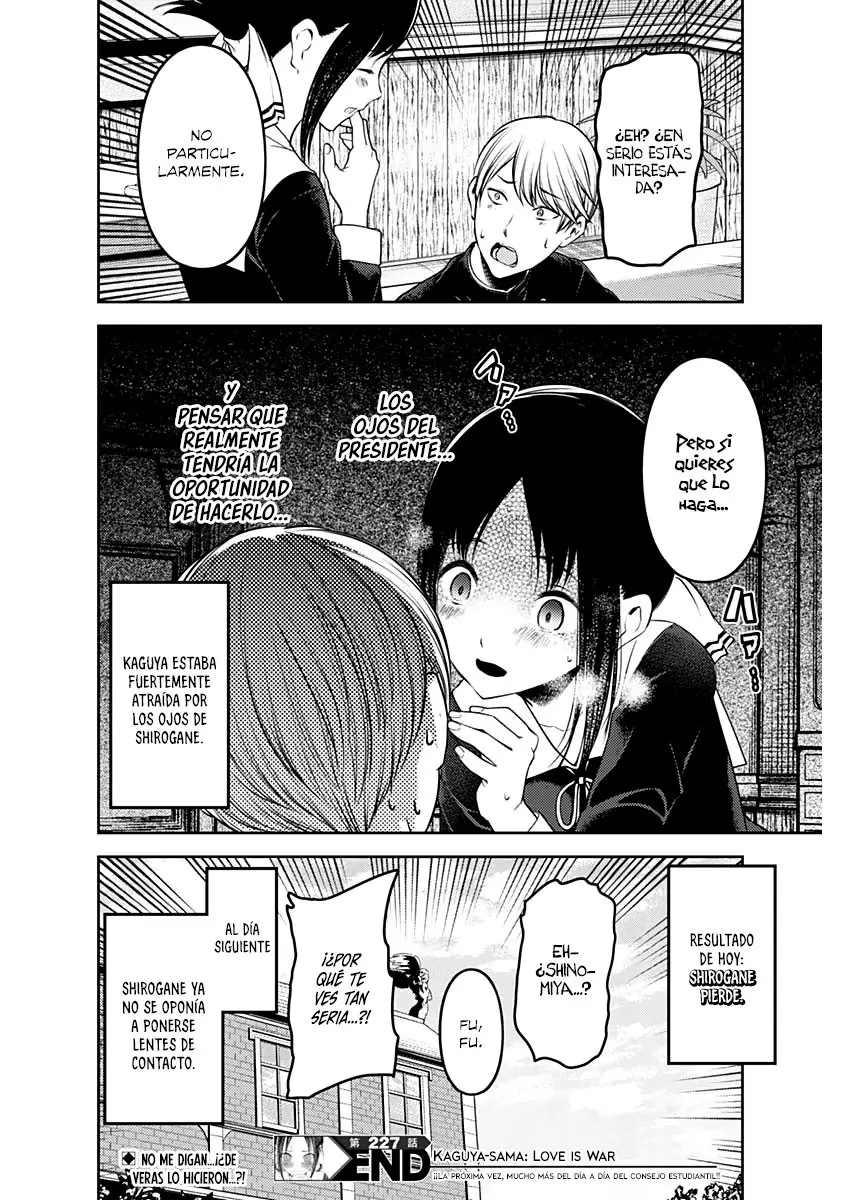 Kaguya-sama wa Kokurasetai: Tensai-tachi no Renai Zunousen (2015) - Capítulo 237 - Página 19 - LectorTMOo