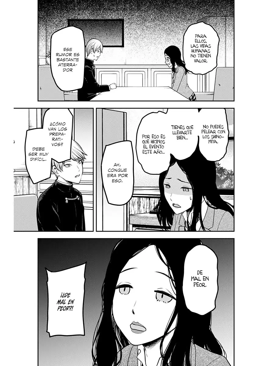 Kaguya-sama wa Kokurasetai: Tensai-tachi no Renai Zunousen (2015) - Capítulo 239 - Página 6 - LectorTMOo