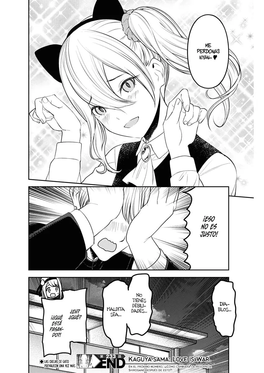 Kaguya-sama wa Kokurasetai: Tensai-tachi no Renai Zunousen (2015) - Capítulo 243 - Página 18 - LectorTMOo
